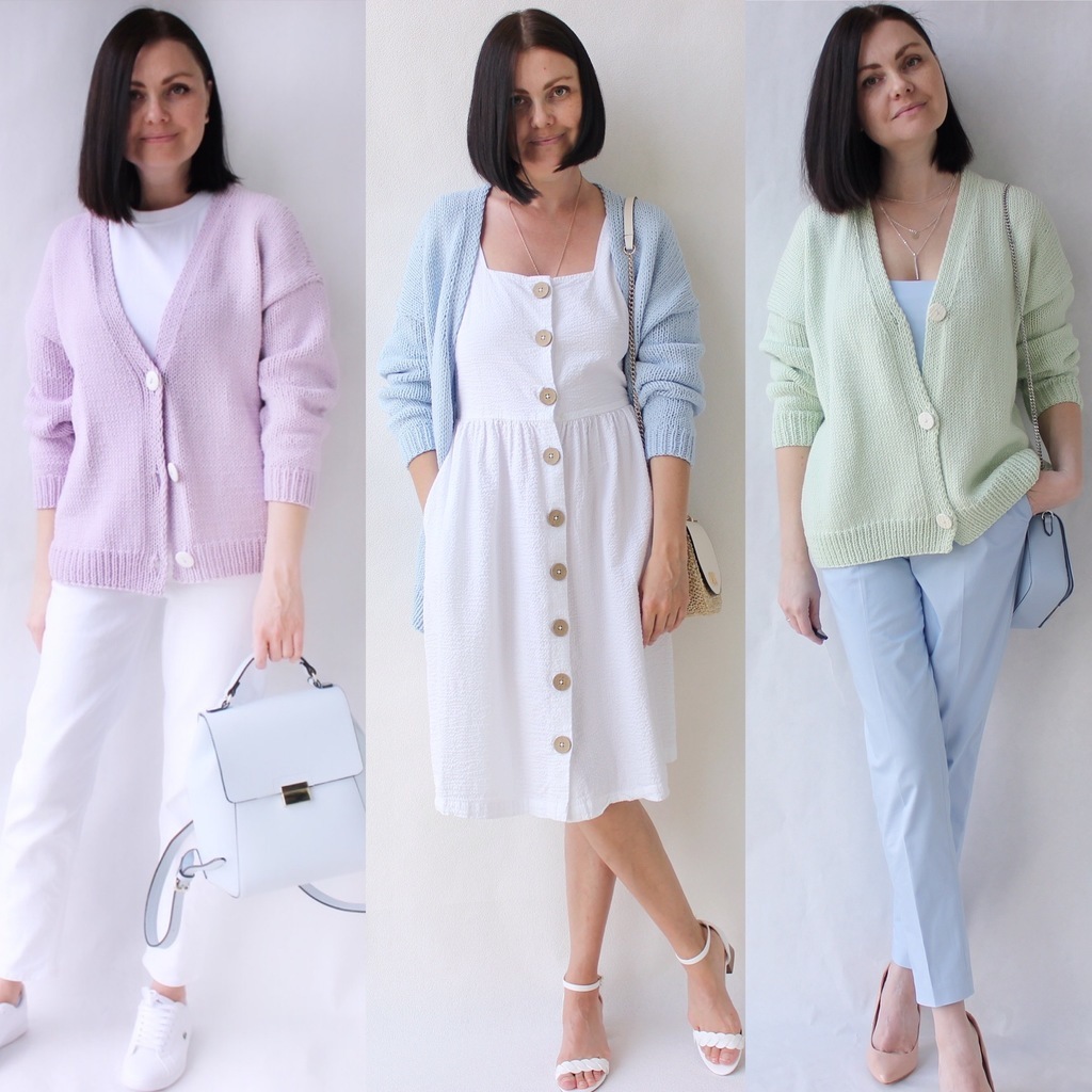 Мастер-класс по вязанию спицами Кардиган Classic