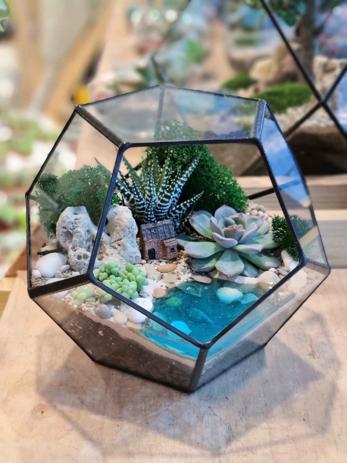 Додекаэдр (размер М) с имитацией воды