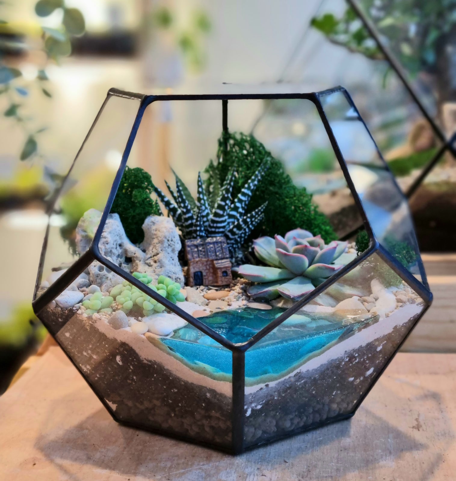 Додекаэдр (размер М) с имитацией воды