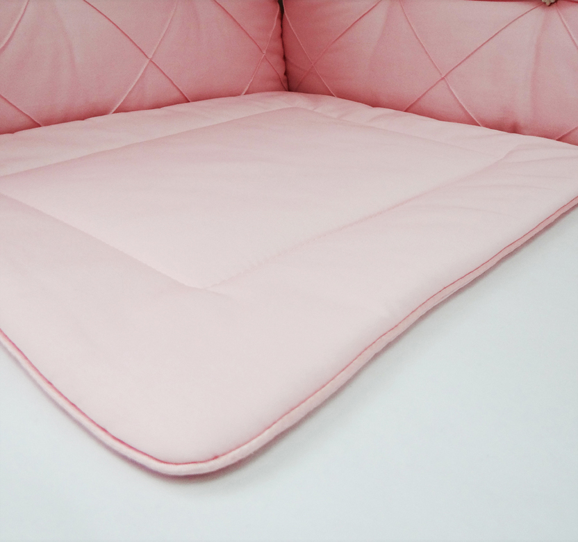 Подушка для новорожденного #262/3-c 35х45 см цв.розовый