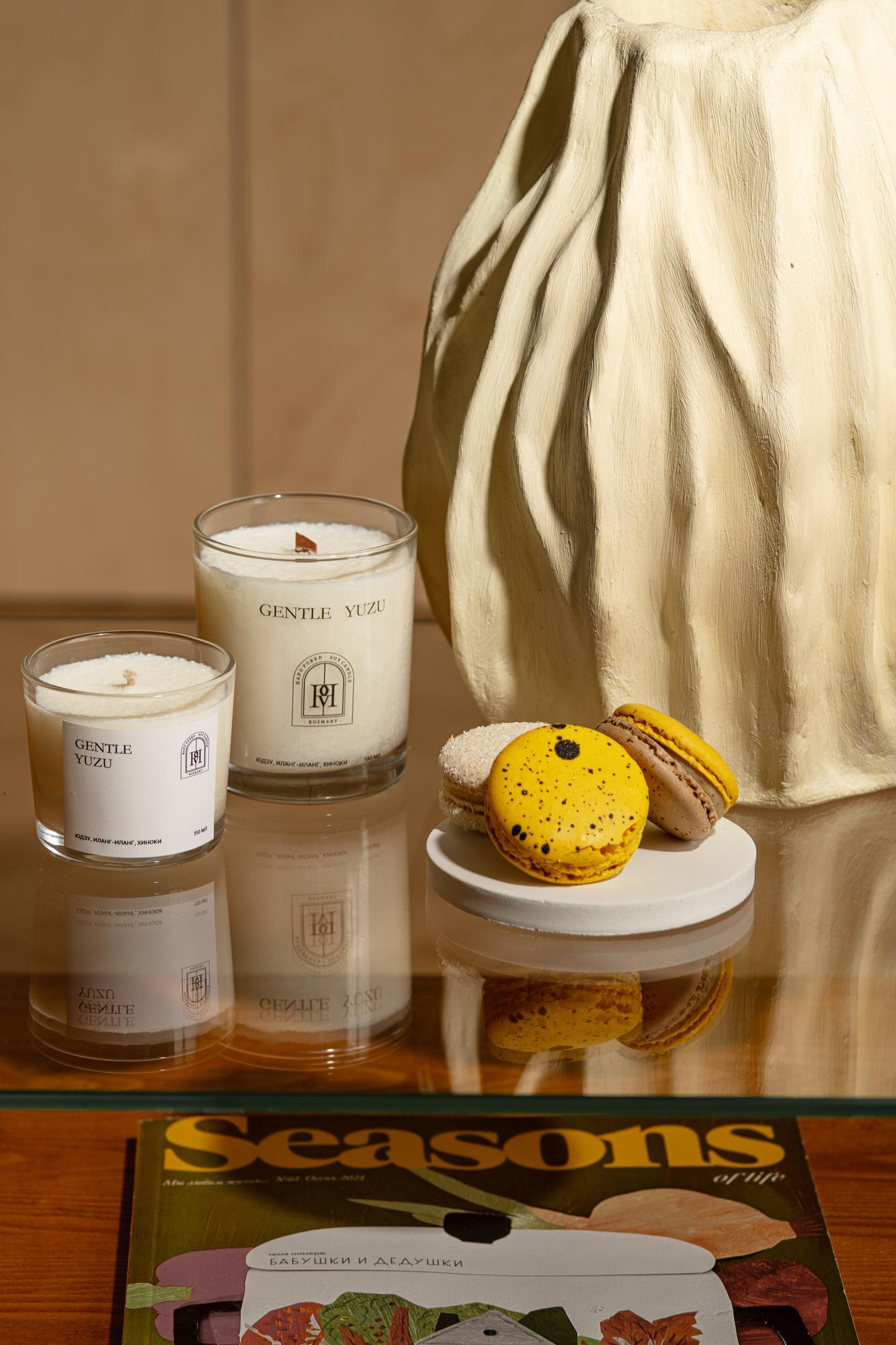 Свеча Gentle yuzu