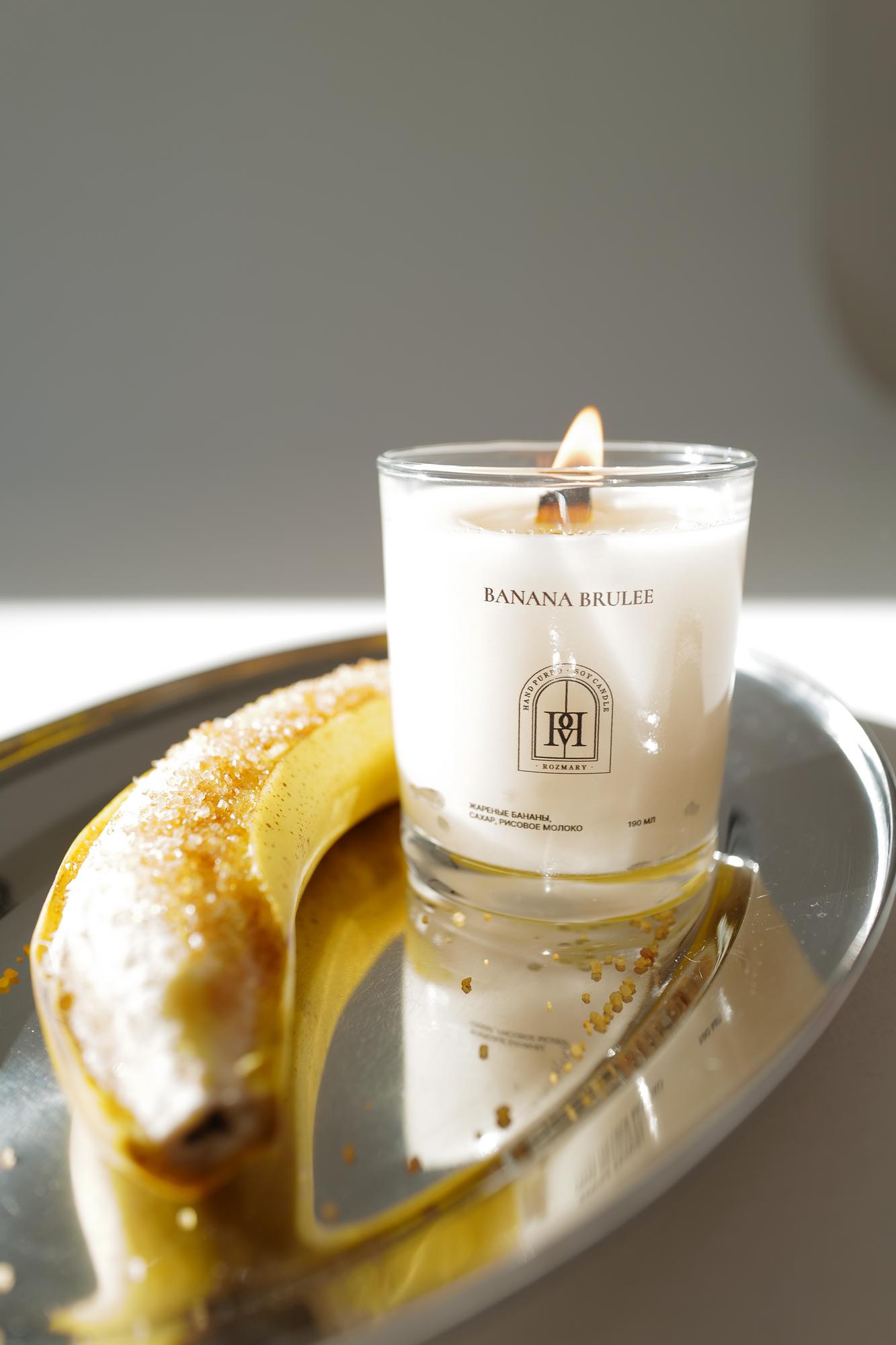 Свеча Banana Brulee