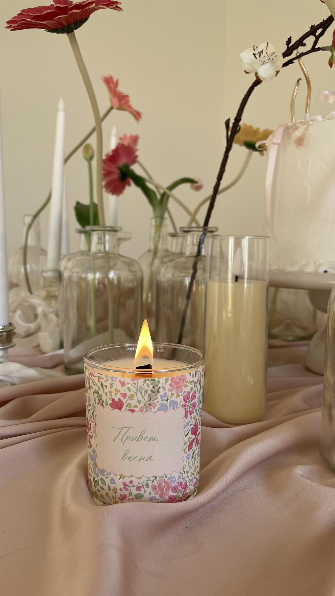 Свеча Привет, весна