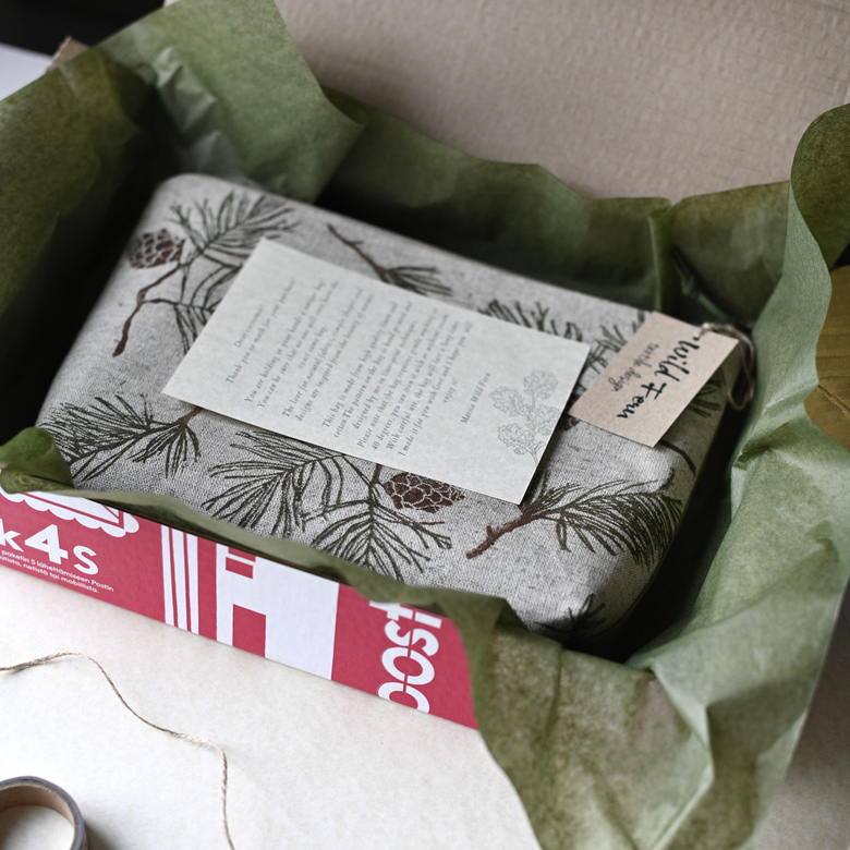 Project pouch "Into the woods"