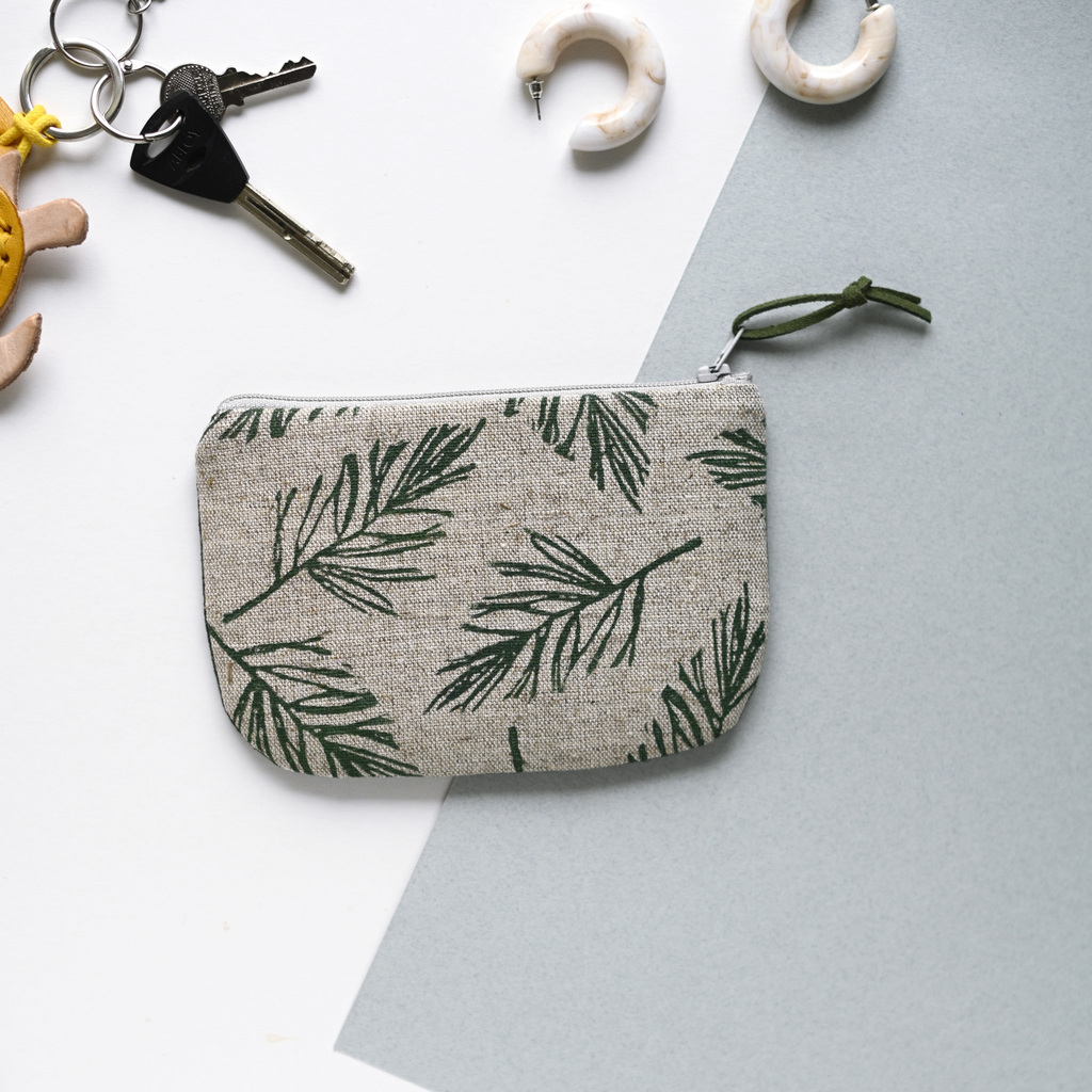 Coin pouch "Into the woods"