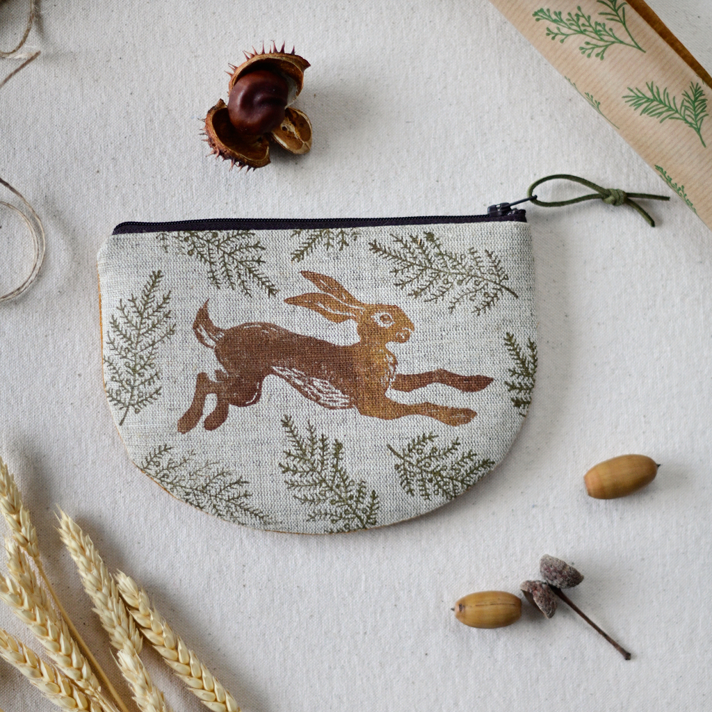 Coin pouch "Hare"
