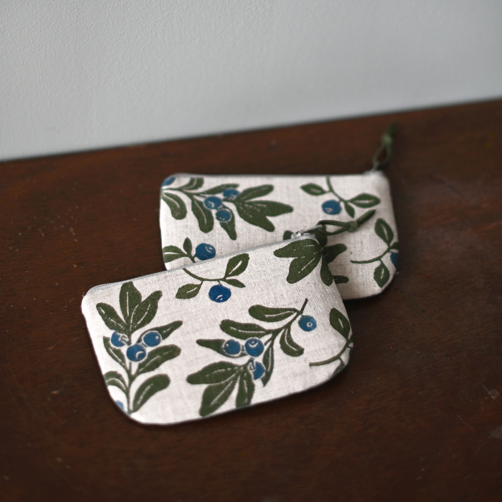 Coin pouch Blueberry Jam