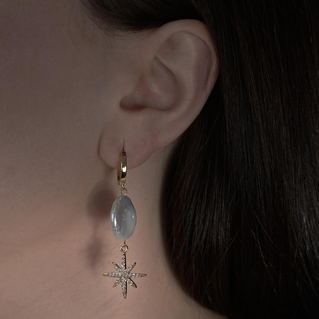 Asymmetric Earrings Sunrise