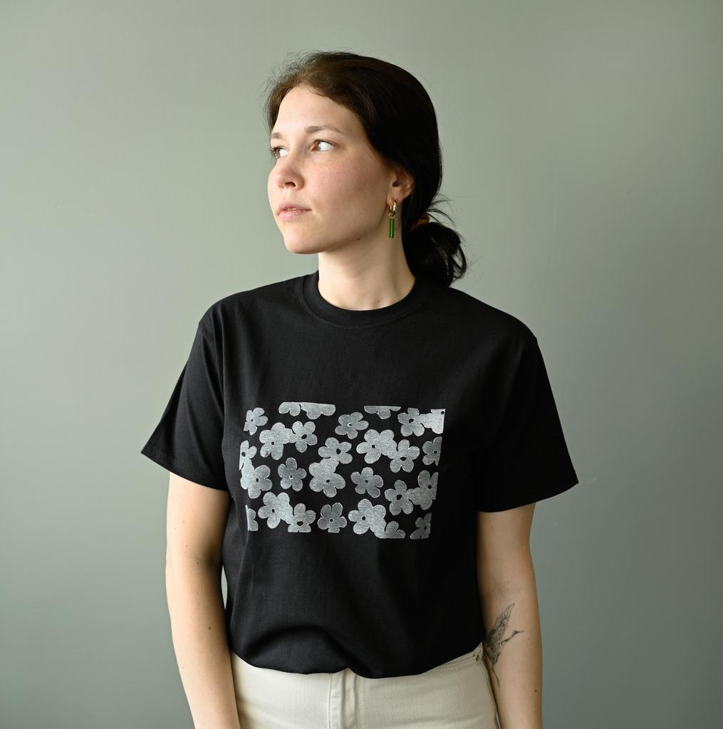 T-shirt Daisy in White