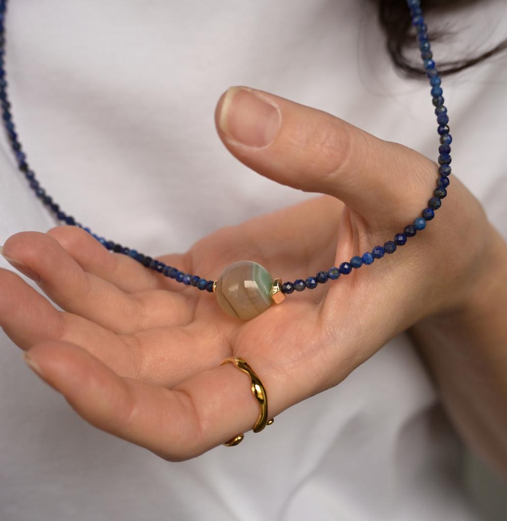 Multi-Way Necklace Lapis Lazuli