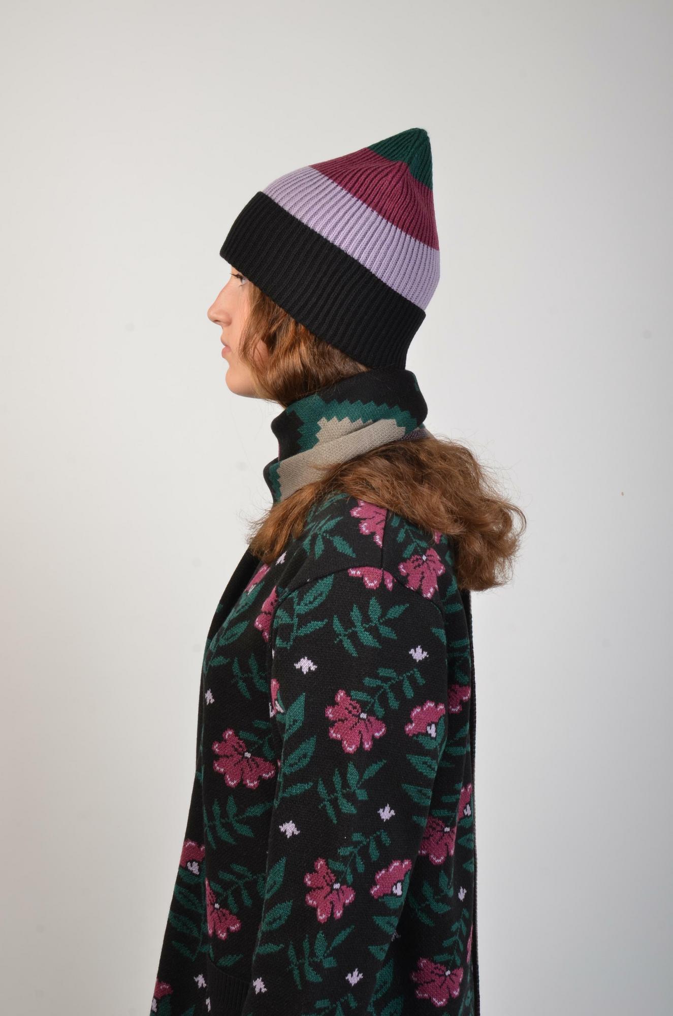 Шапка Flora черная