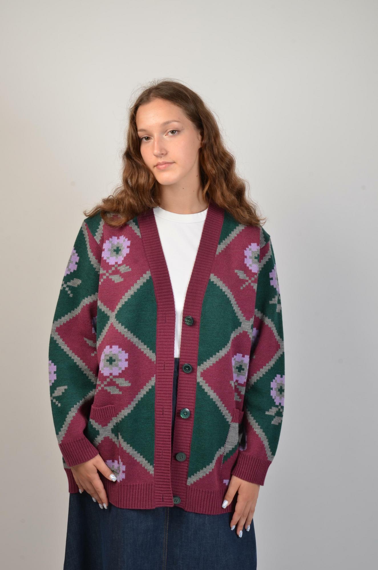 Кардиган женский Kilim зеленый