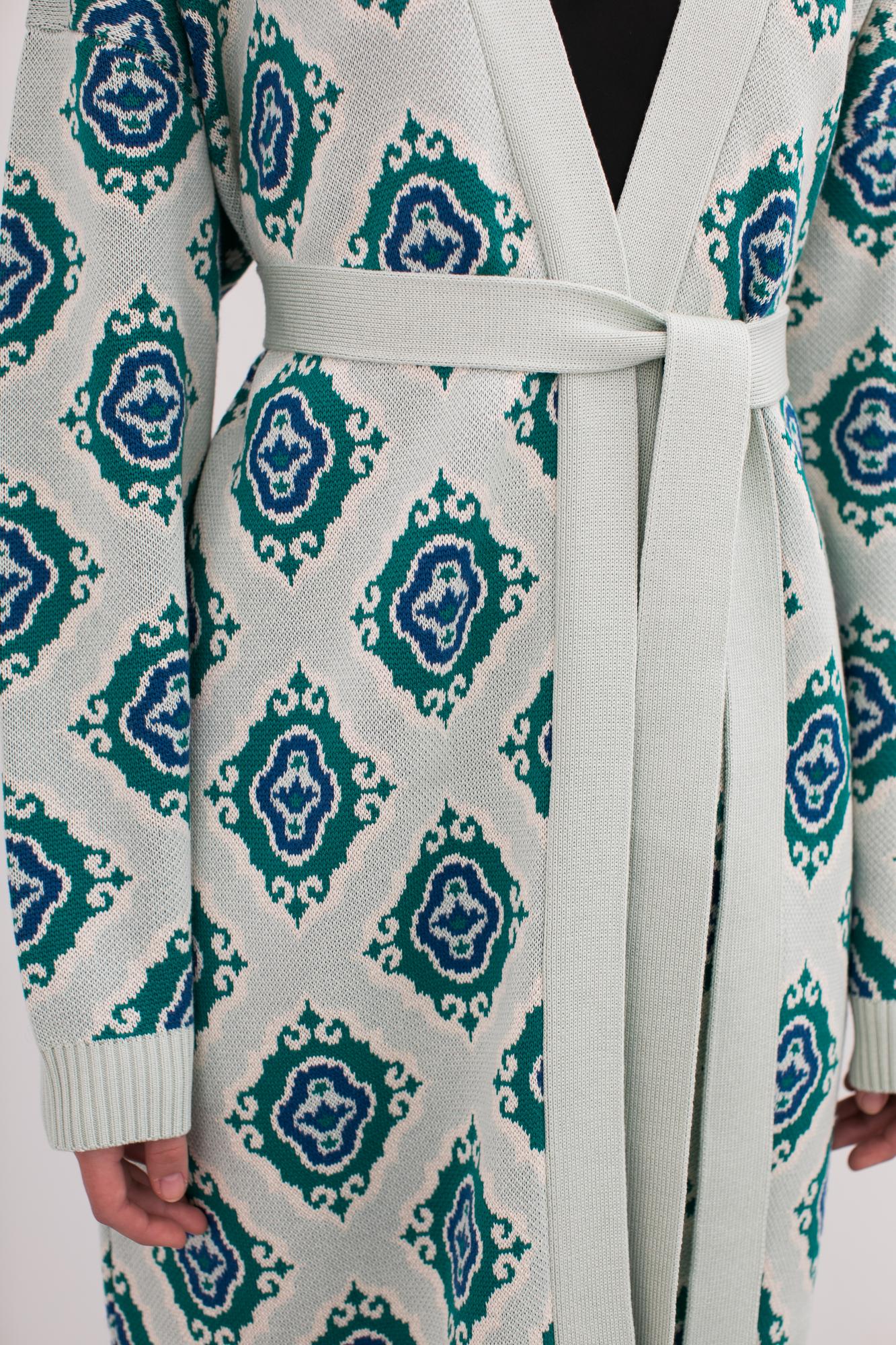 Кафтан Тюбетейка мятный