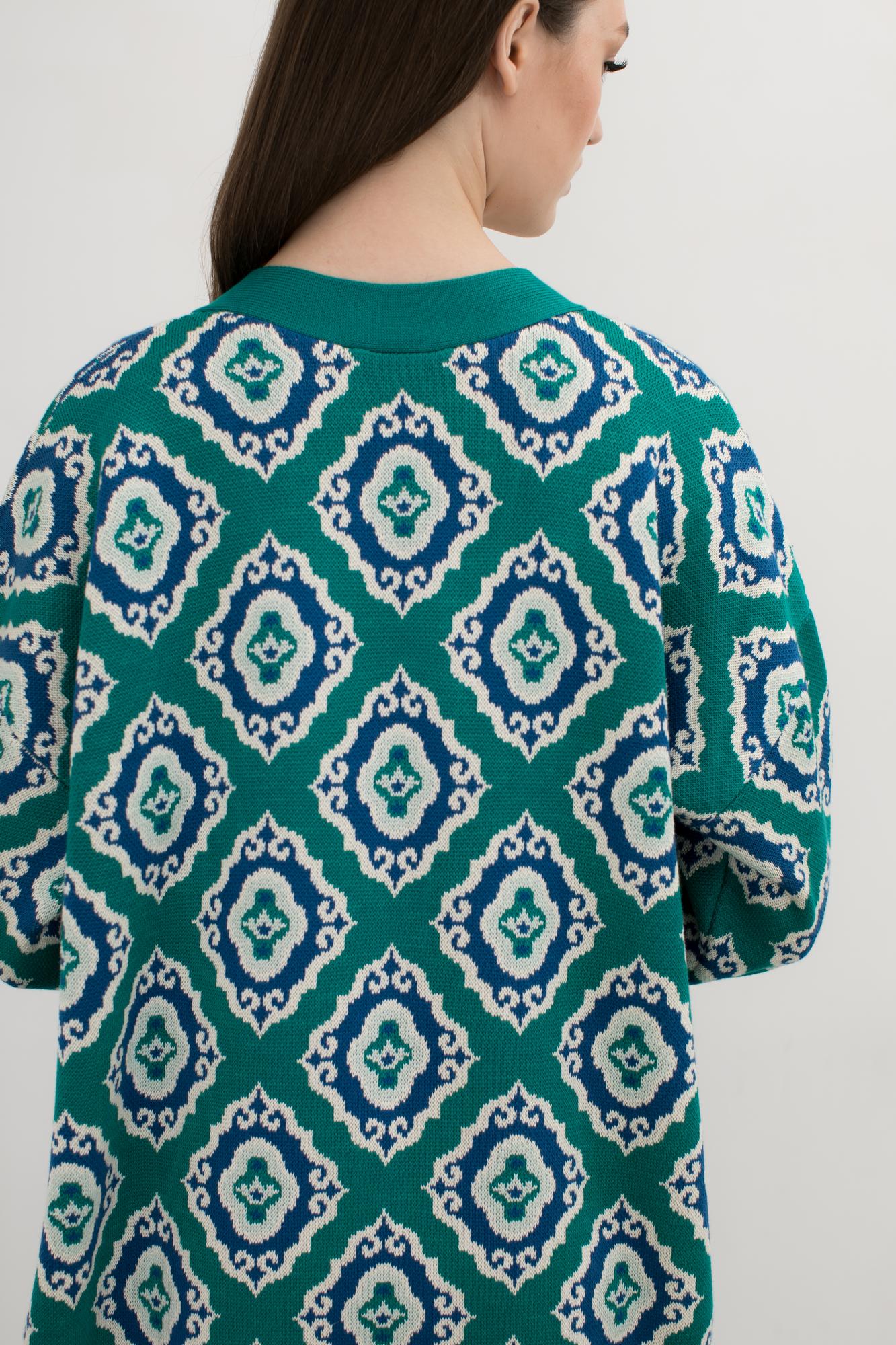 Кафтан Тюбетейка зеленый