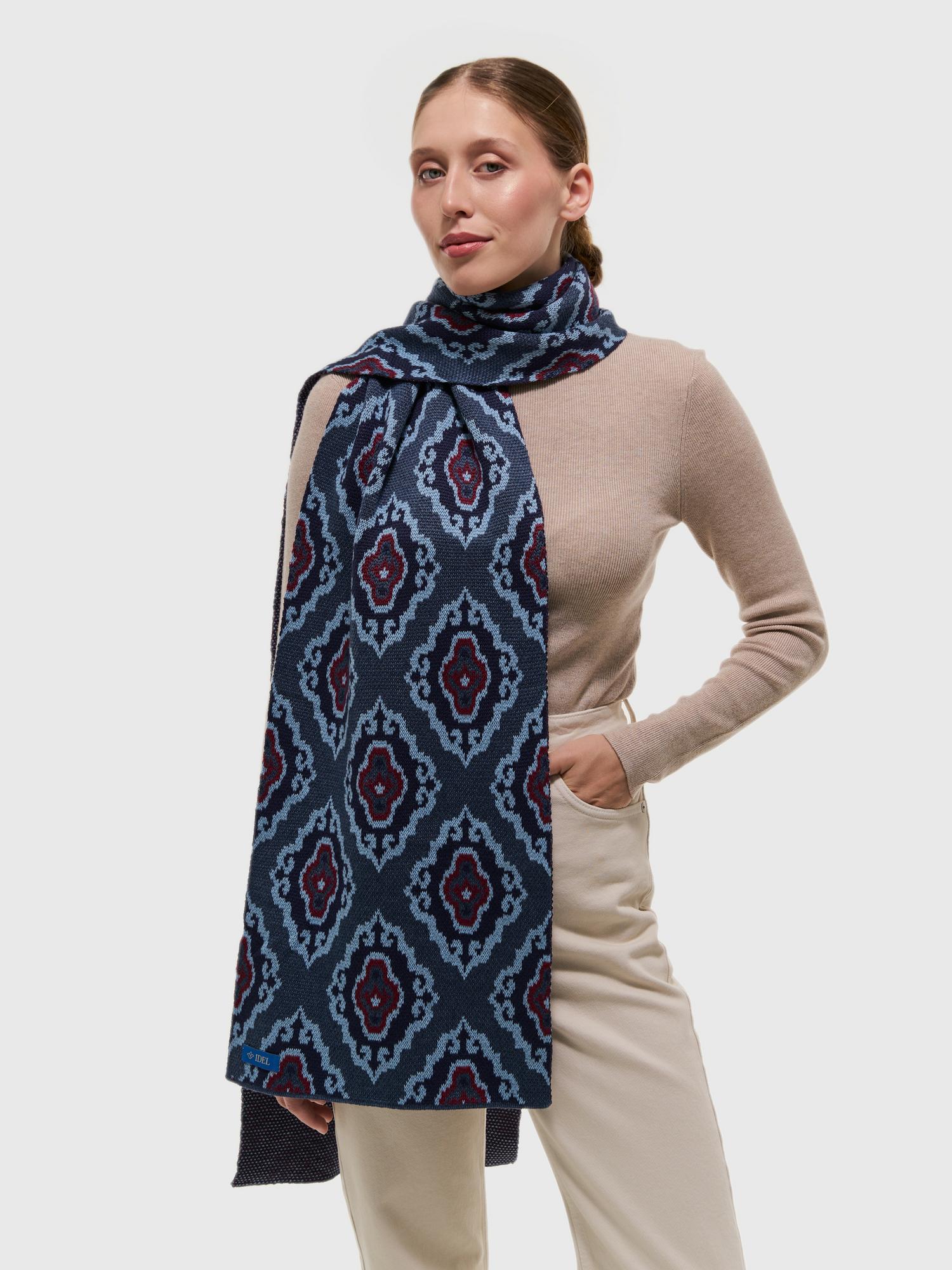 Шарф Тюбетейка джинса