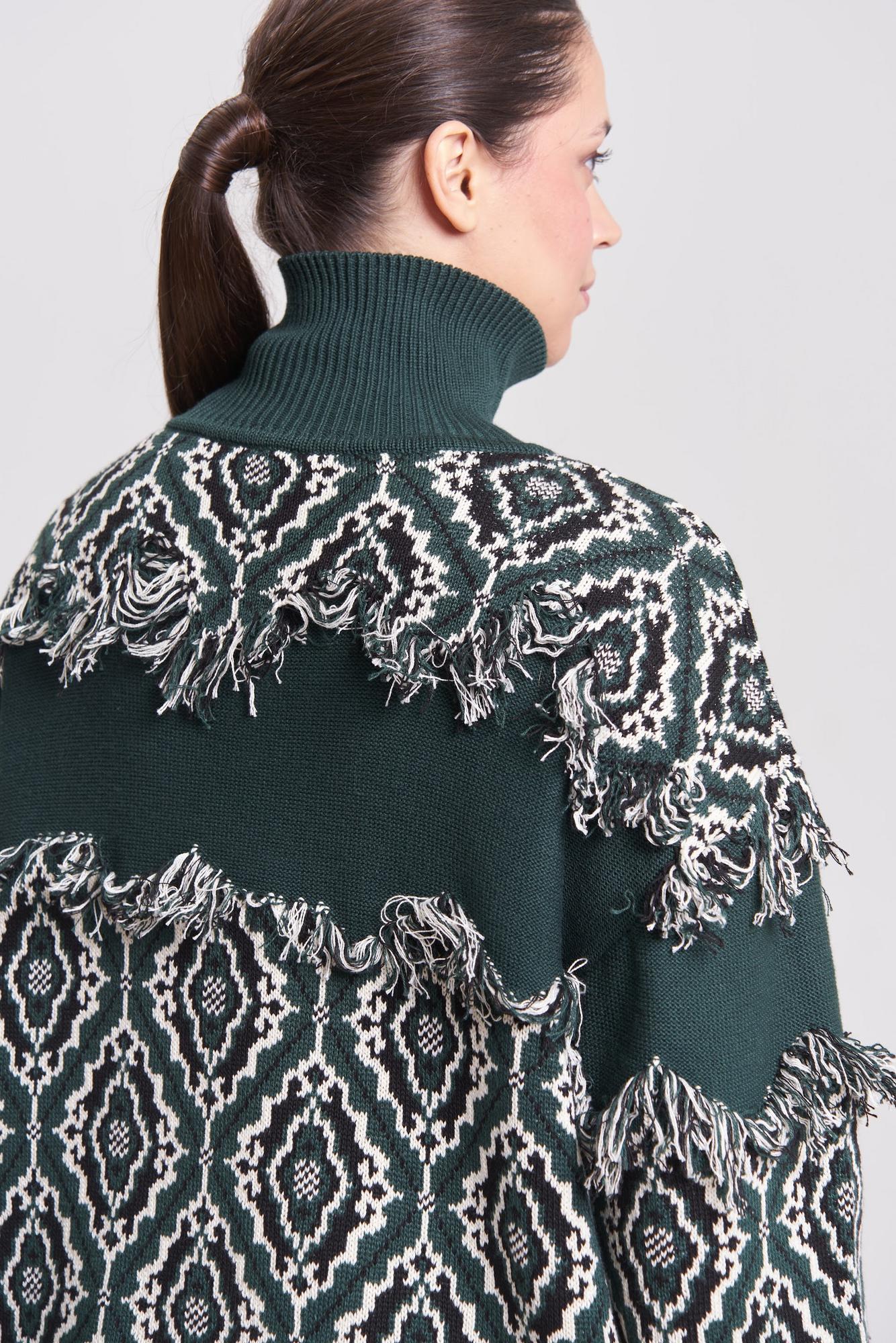 Свитер IDEL унисекс изумрудный