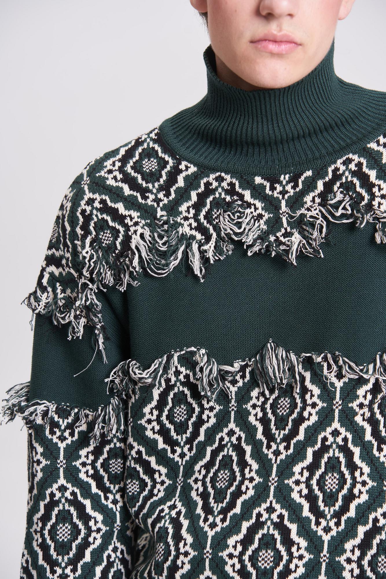 Свитер IDEL изумрудный