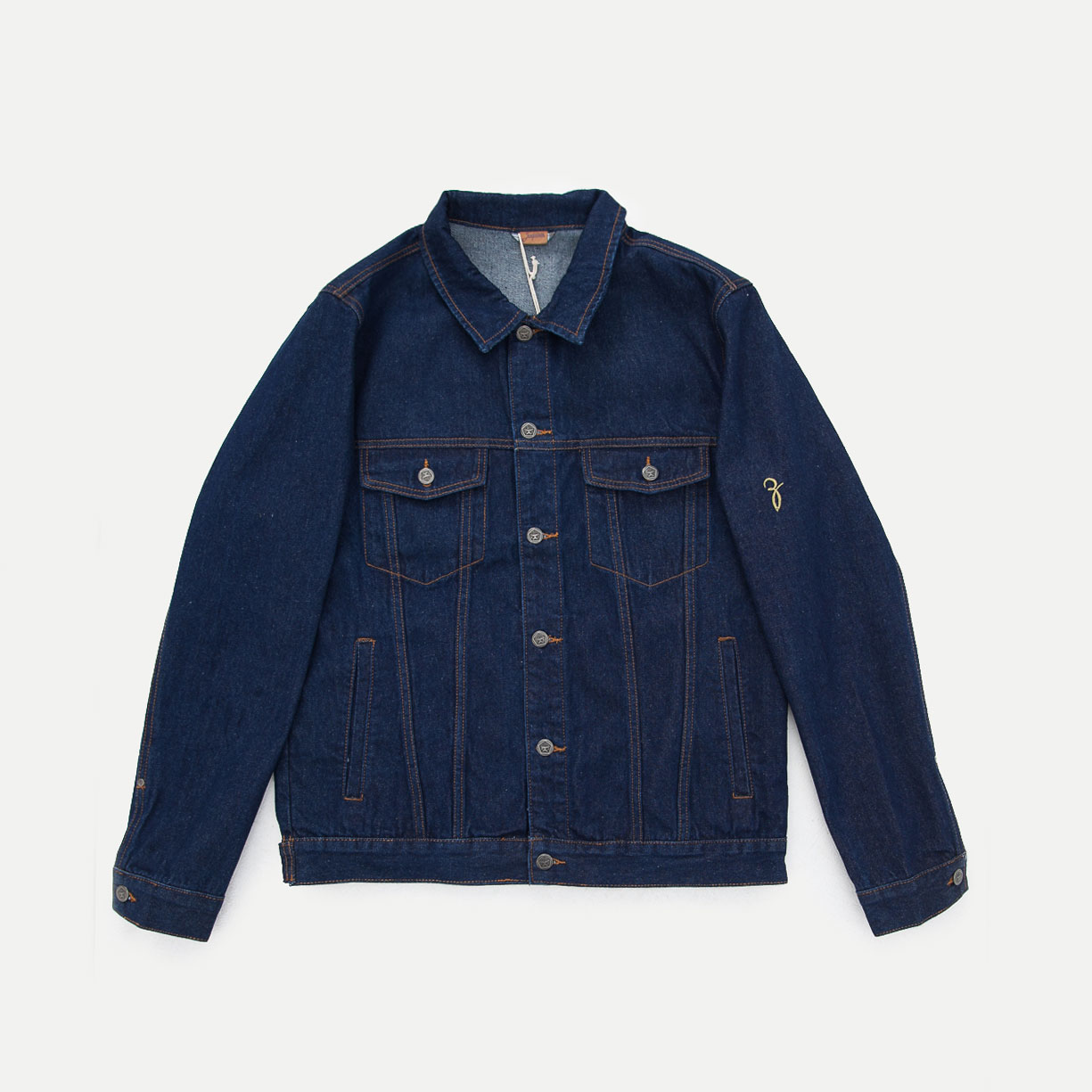 Джинсовый пиджак Запорожец Heritage Raw Blue