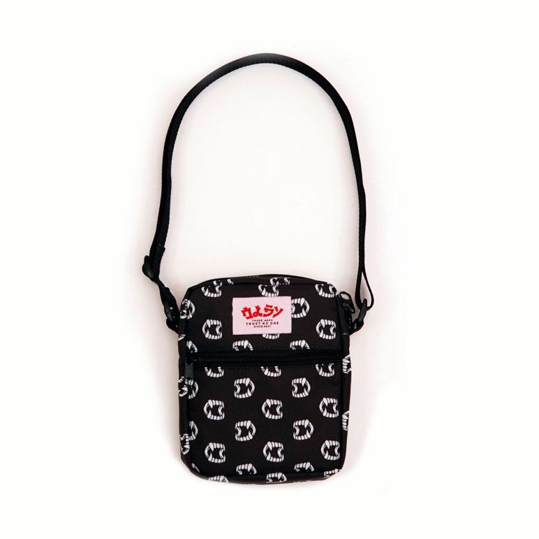 Сумка-мессенджер Oldy черный челюсти