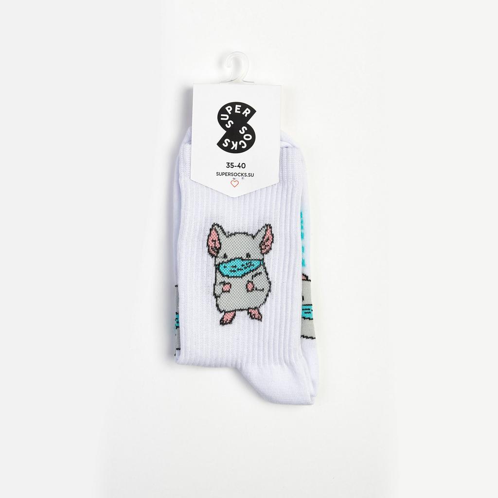 Носки SUPER SOCKS - Мышка в маске