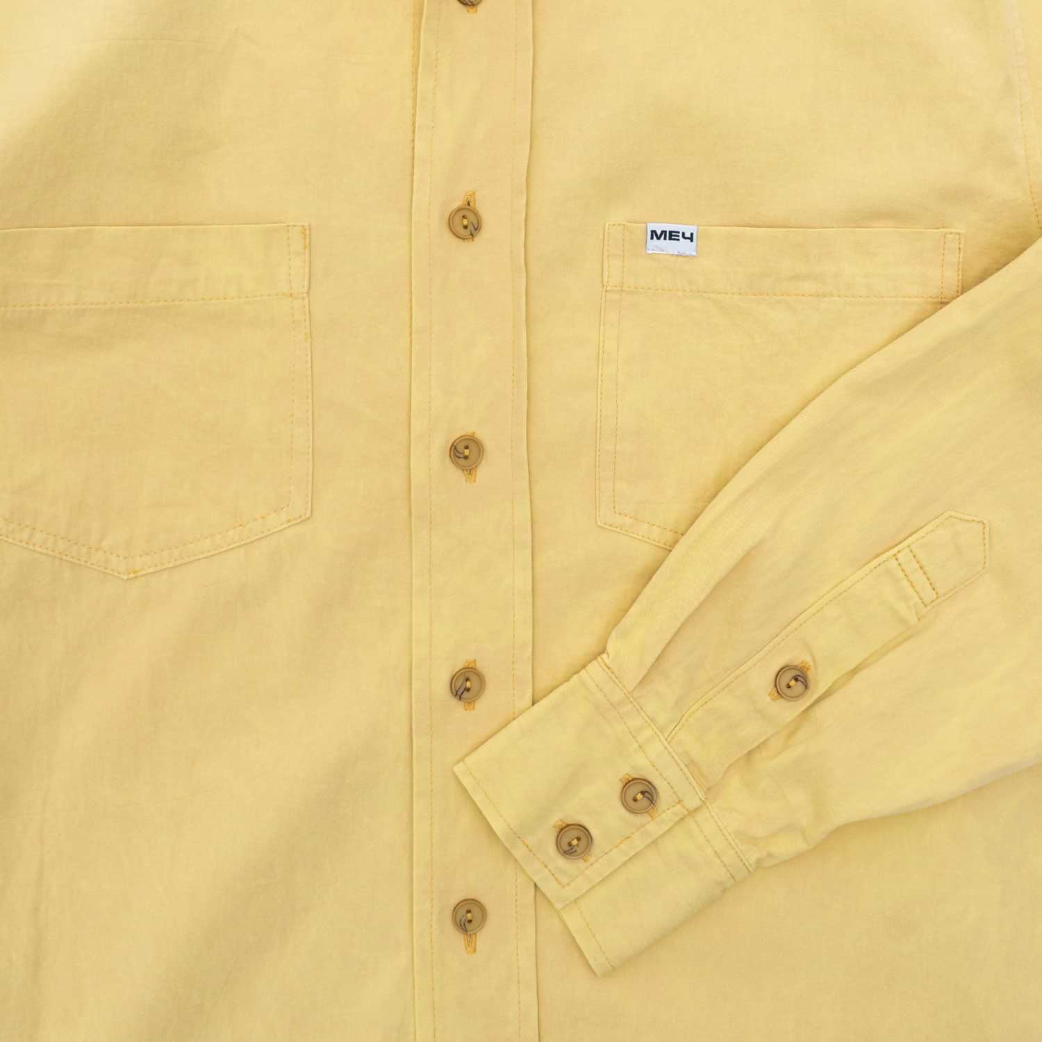 Рубашка Меч SS24 Lightweight Washed Canary
