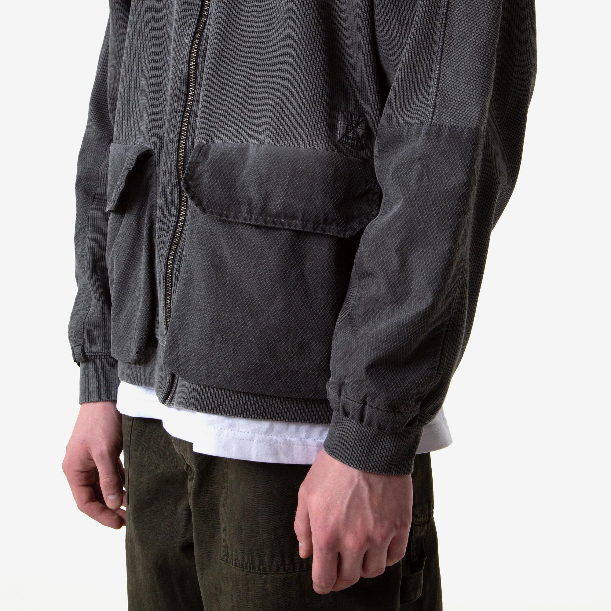 Толстовка Меч FULL ZIP DYED SHIRT Grey