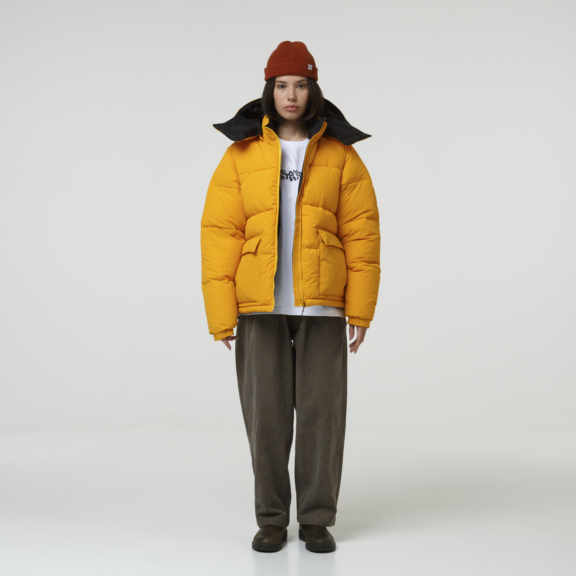 Куртка МЕЧ PUFFER REVERSIBLE Yellow/Black