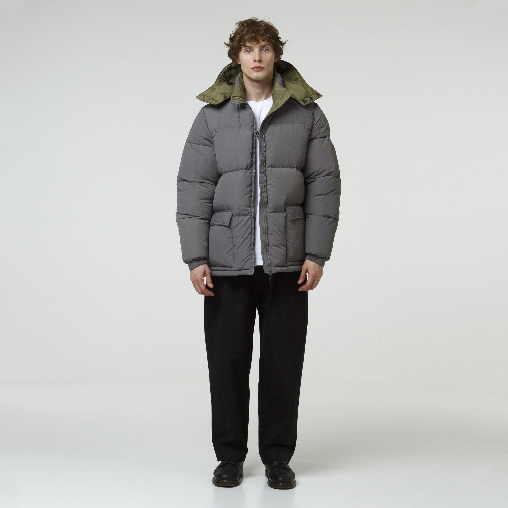 Куртка МЕЧ PUFFER REVERSIBLE Grey/Sage