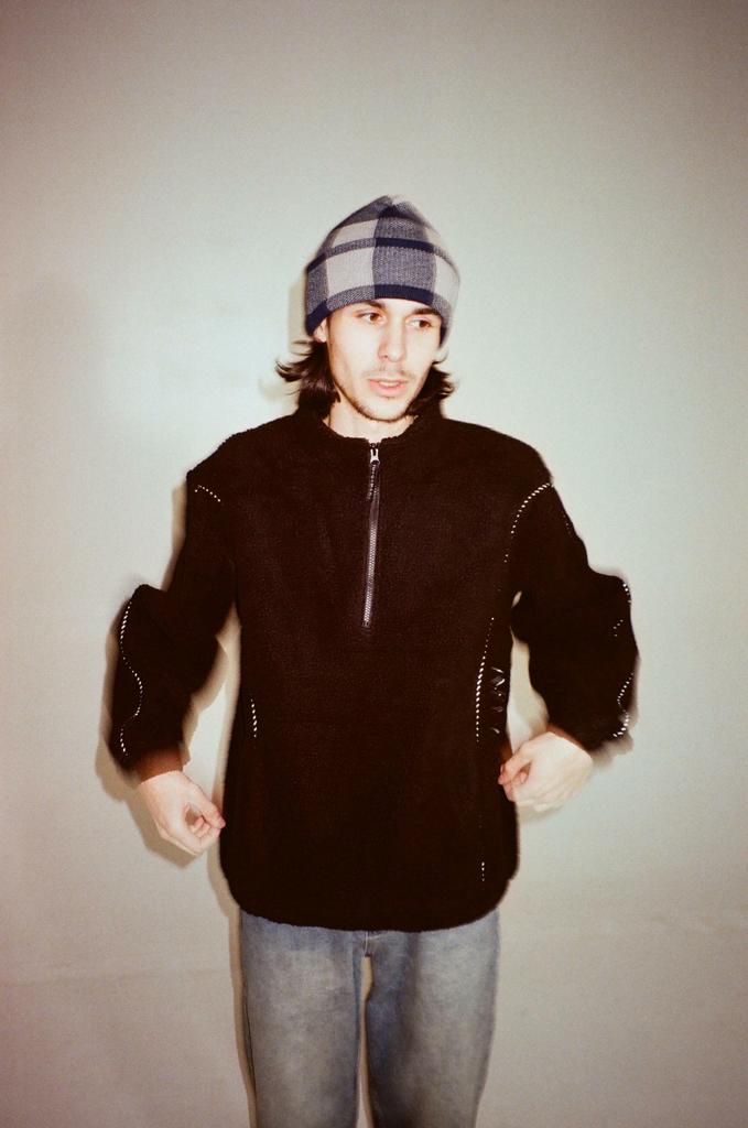 Толстовка Magamaev Turbo Fleece Halfzip Black