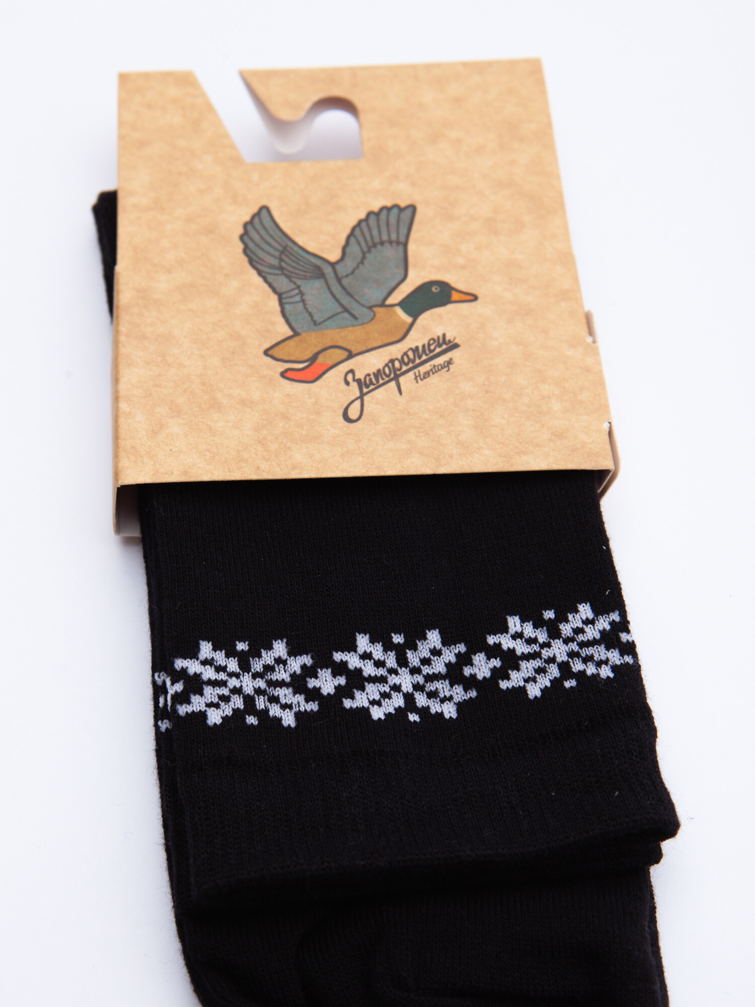 Носки Запорожец Heritage - Снежные Узоры