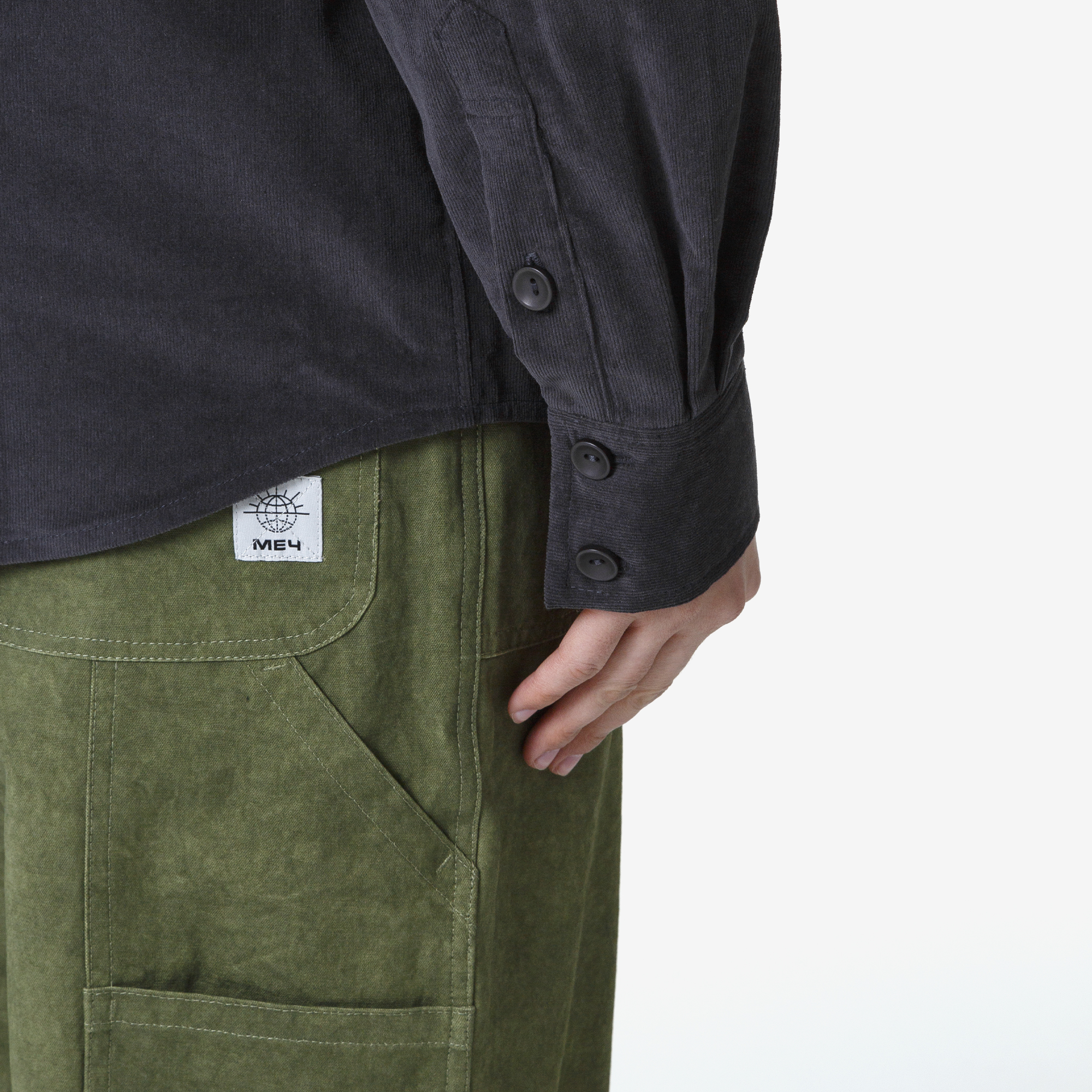 Брюки МЕЧ WORK PANTS DYED Yellow Green
