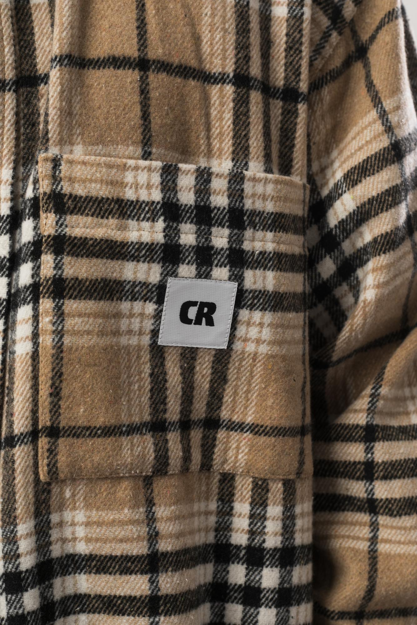 Рубашка CODERED Harbor Бежевый/Чёрный/Белый