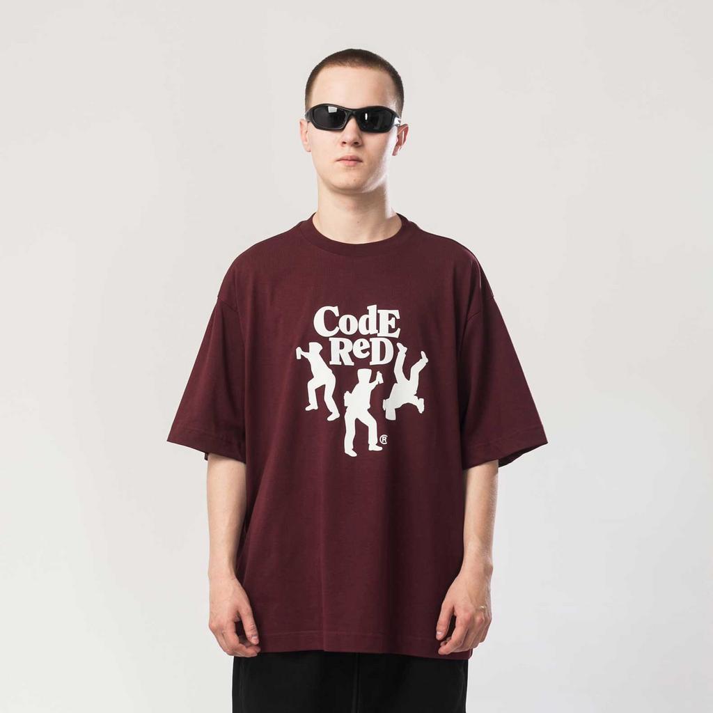 Футболка CODERED Over T Reddy Boy Вишнёвый тёмный