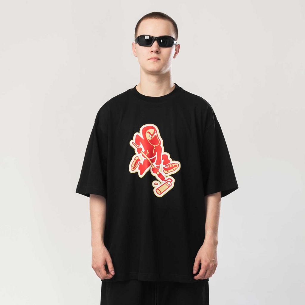 Футболка CODERED Over T Rolluppers Чёрный