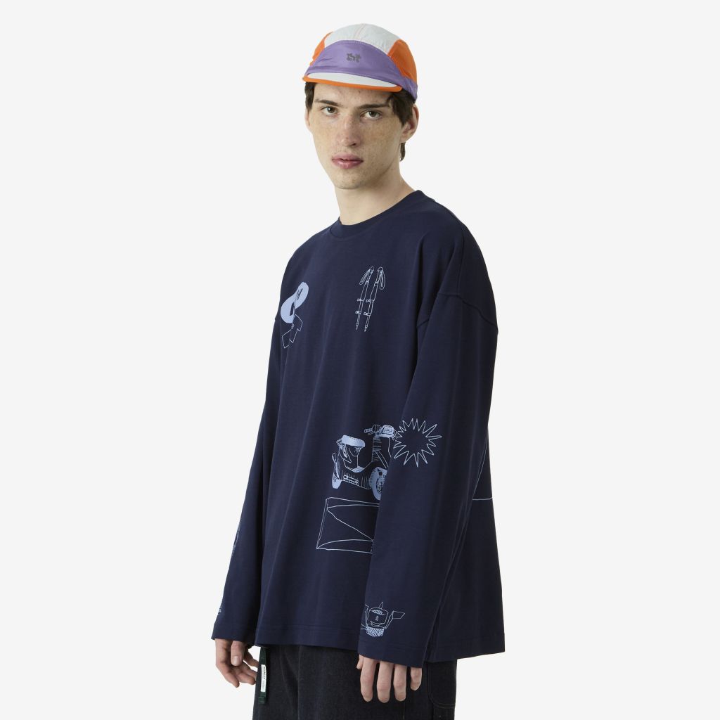 Лонгслив Меч LS NATURE Dark Sapphire