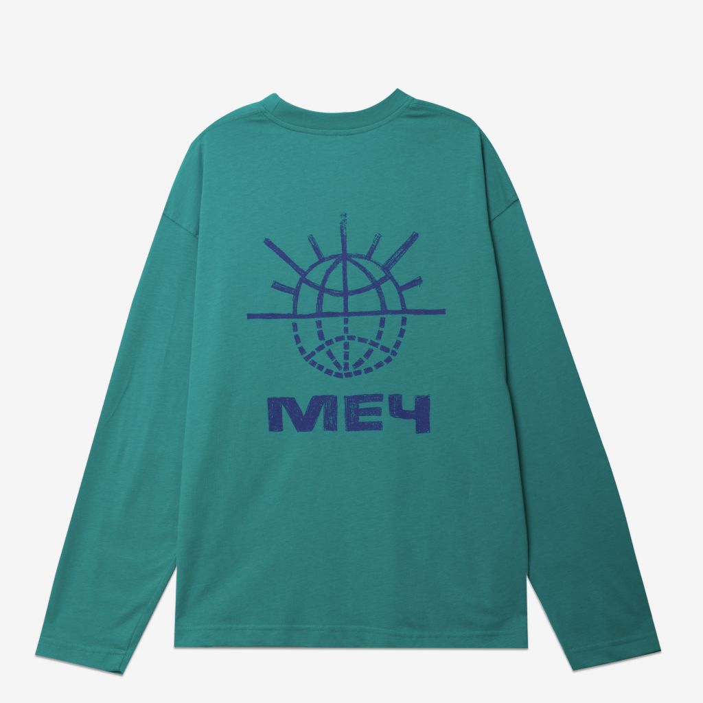 Лонгслив Меч LS LOGO Teal