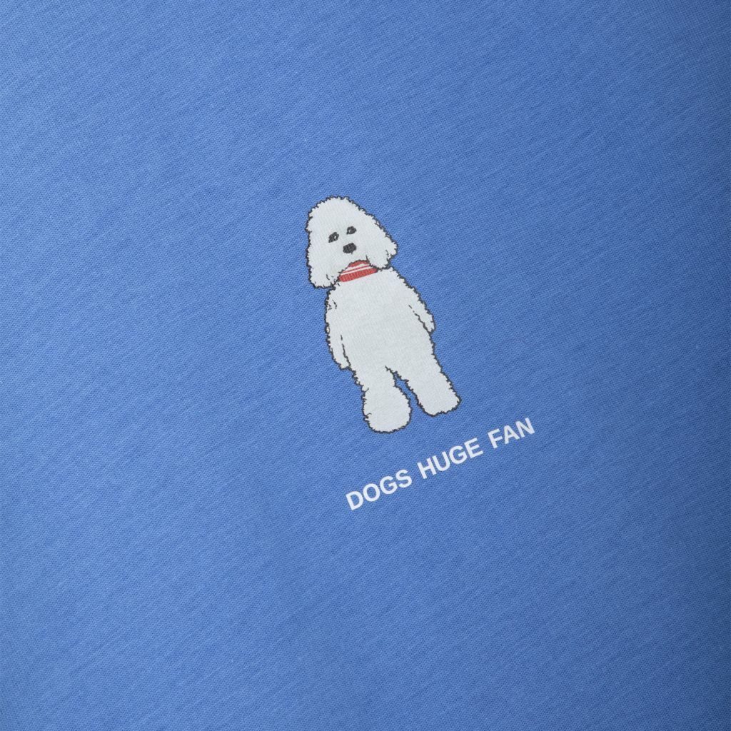 Футболка Меч TS DOGS FAN Electric Blue