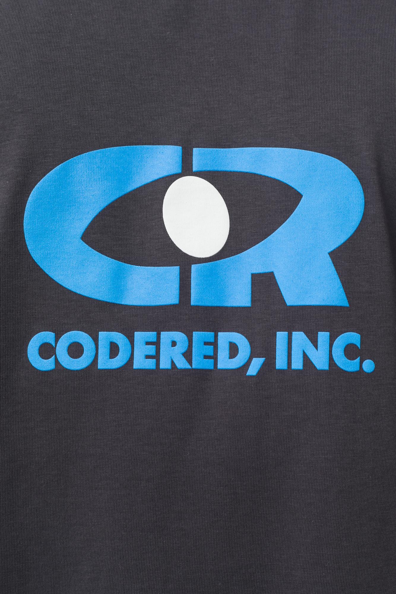 Футболка CODERED Over T Pretty Inc Серый тёмный