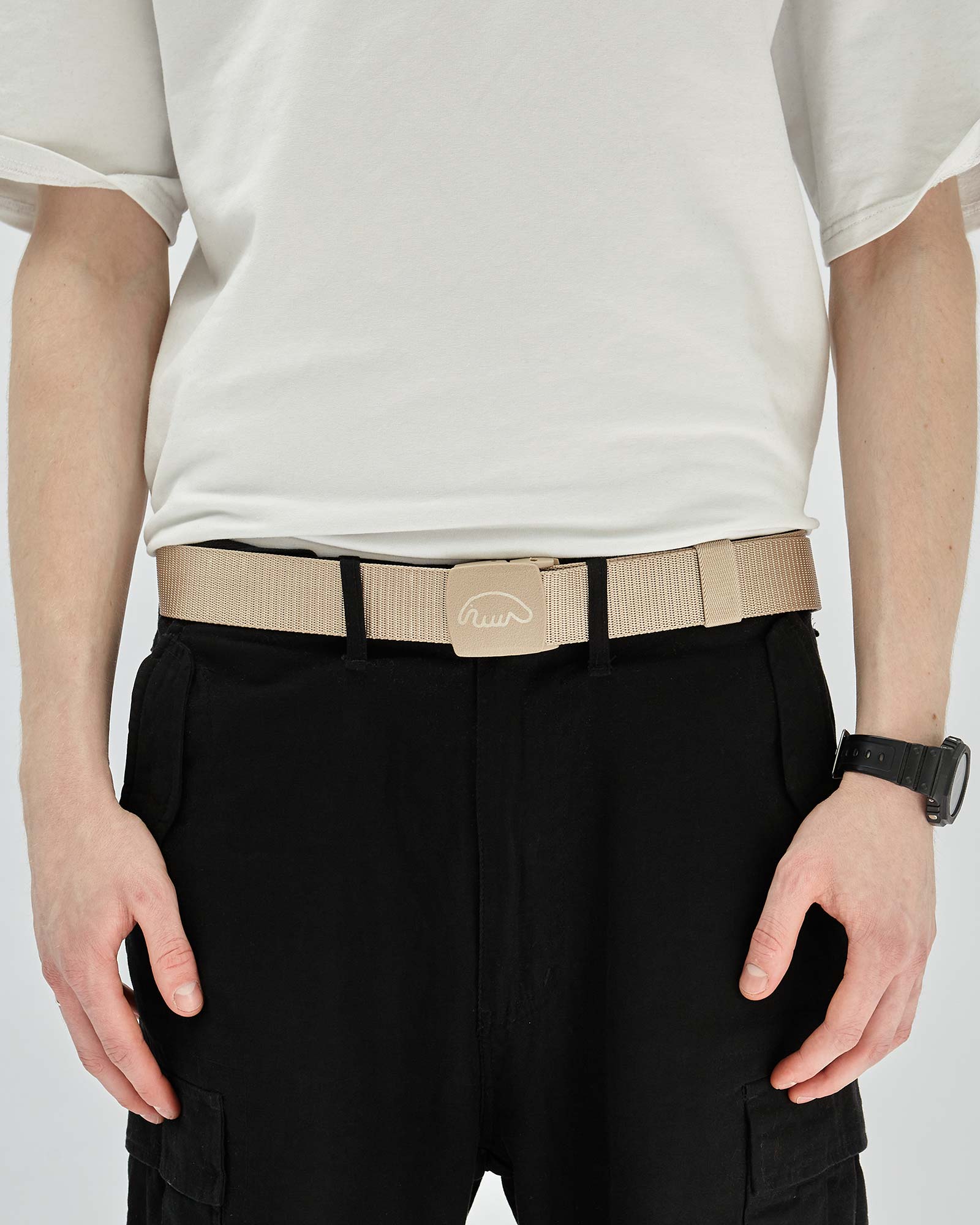 Ремень Anteater Belt Бежевый