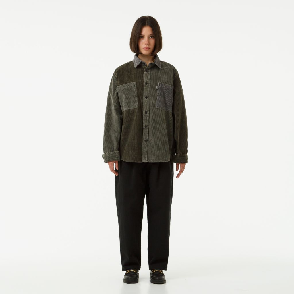 Рубашка Меч PATCHWORK CORDUROY SHIRT