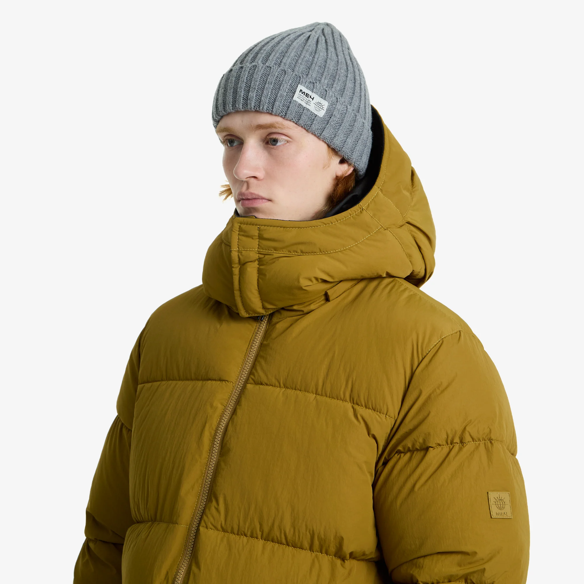 Куртка МЕЧ PUFFER REVERSIBLE Mustard/Black