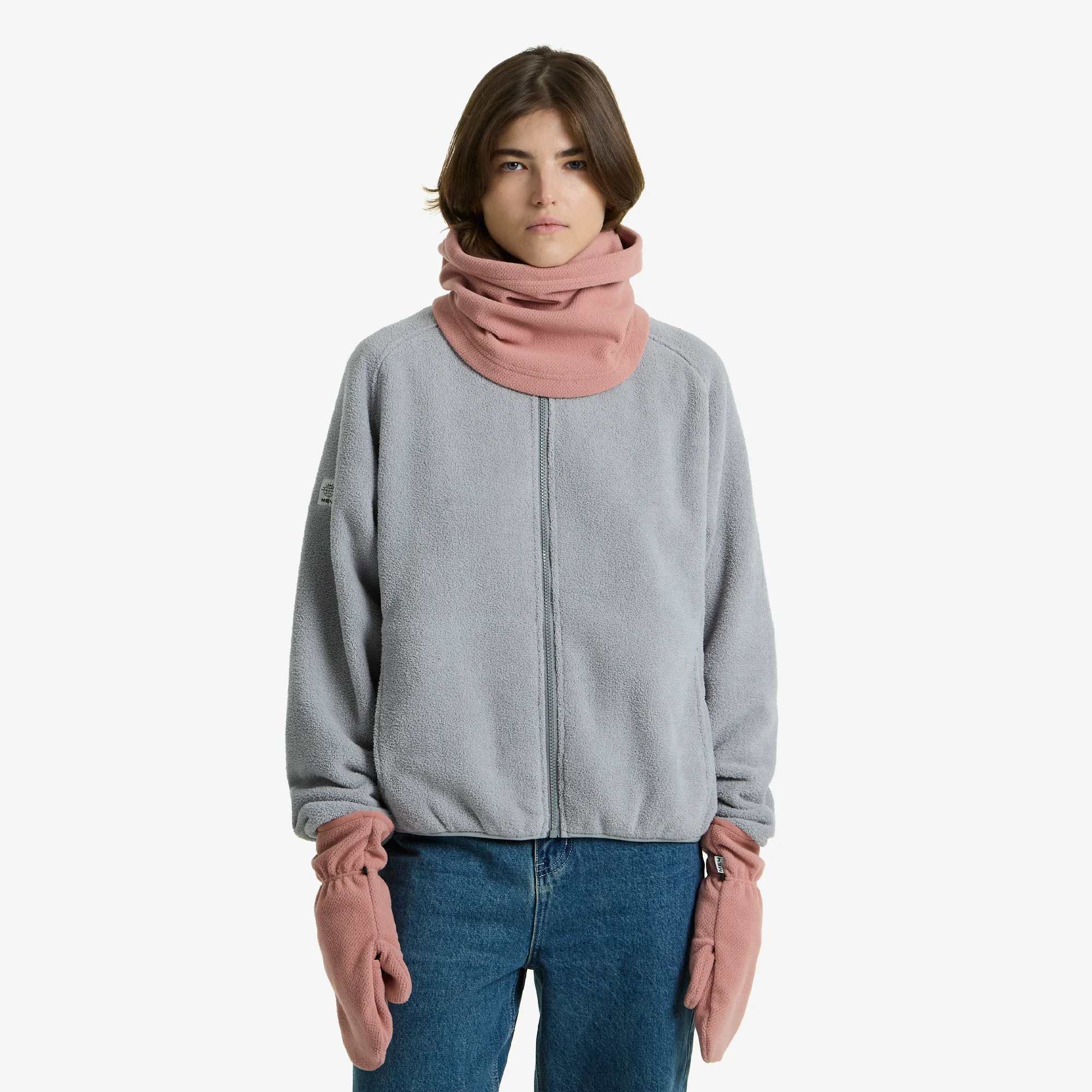 Варежки МЕЧ FLEECE MITTENS Light Pink