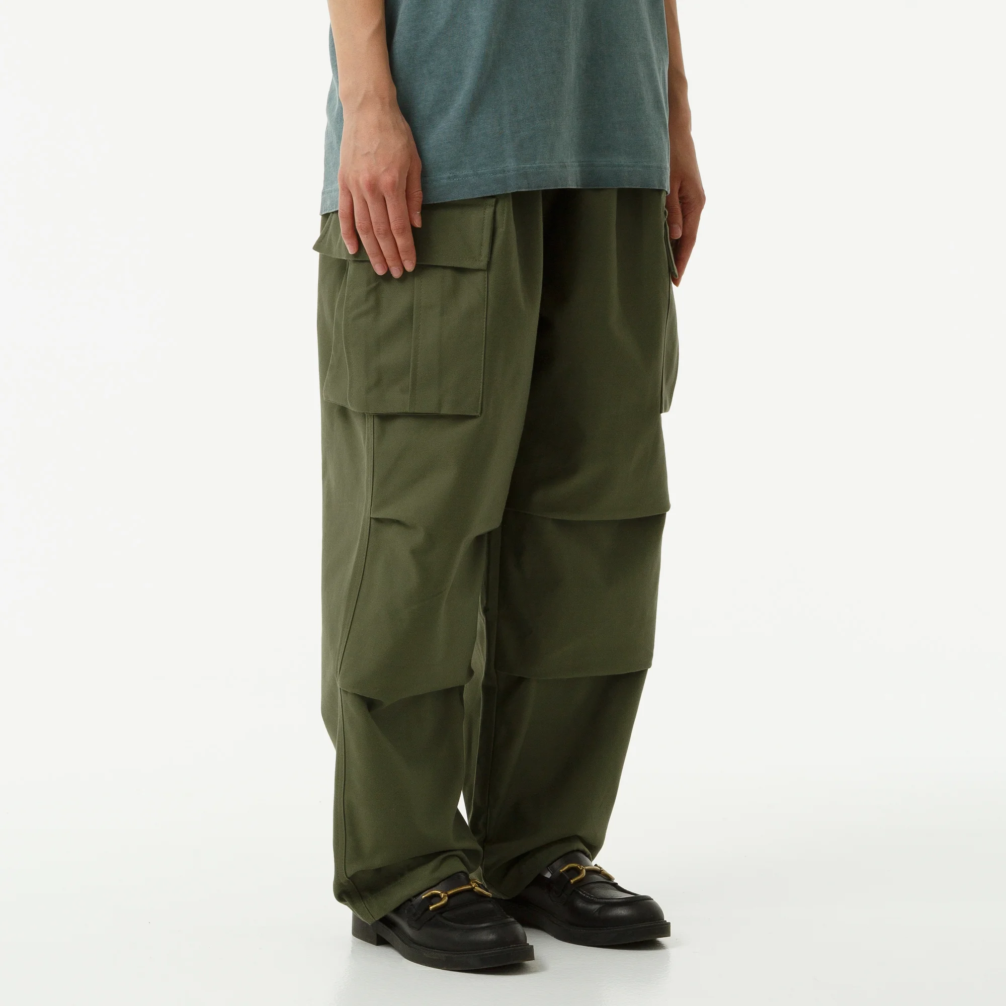 Брюки МЕЧ CARGO PANTS WIDE Olive