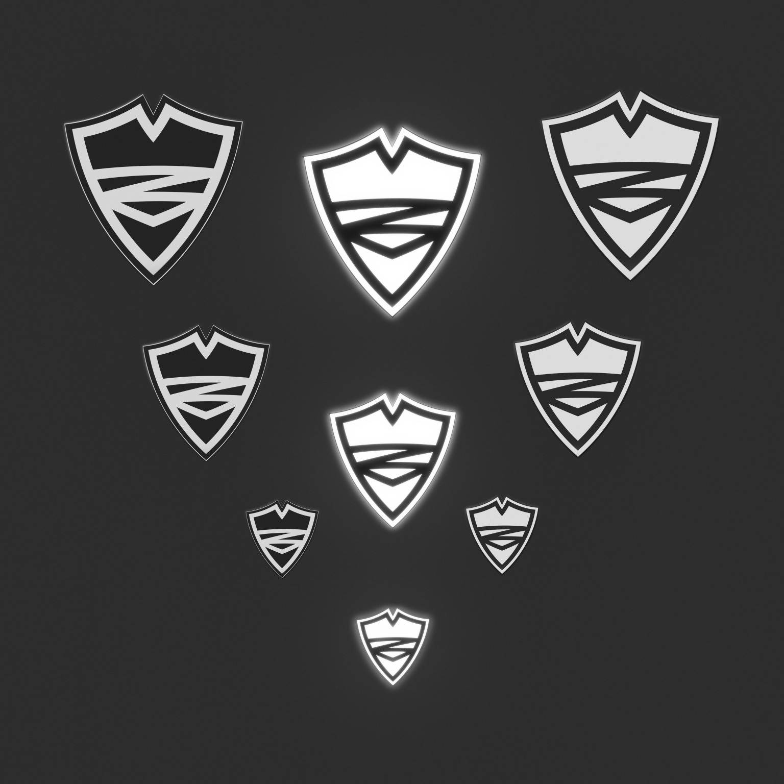 Стикерпак Питерский Щит «Классика»