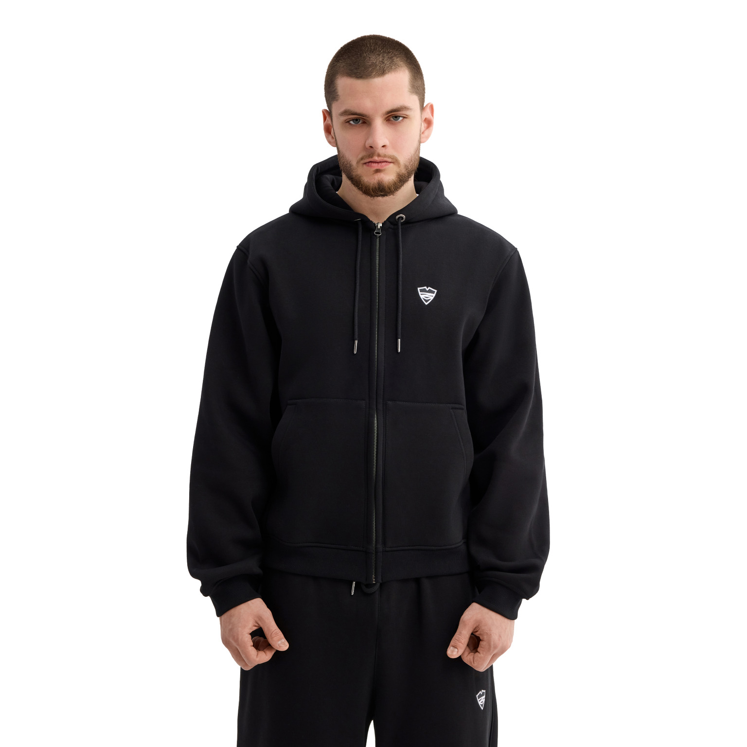 Толстовка Питерский Щит Зип-худи «Лого»