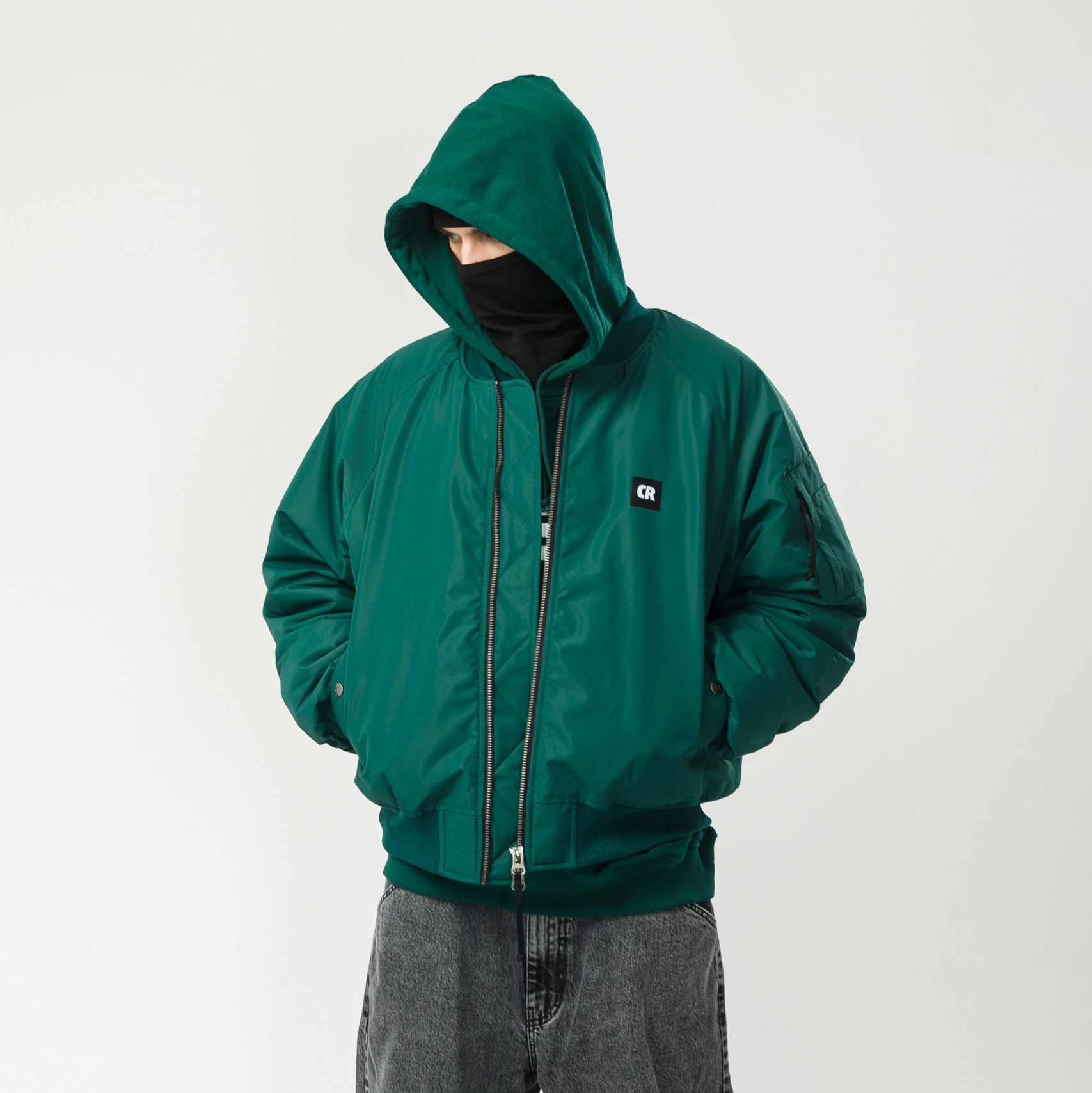 Куртка CODERED Bomber Wide Зелёный лесной