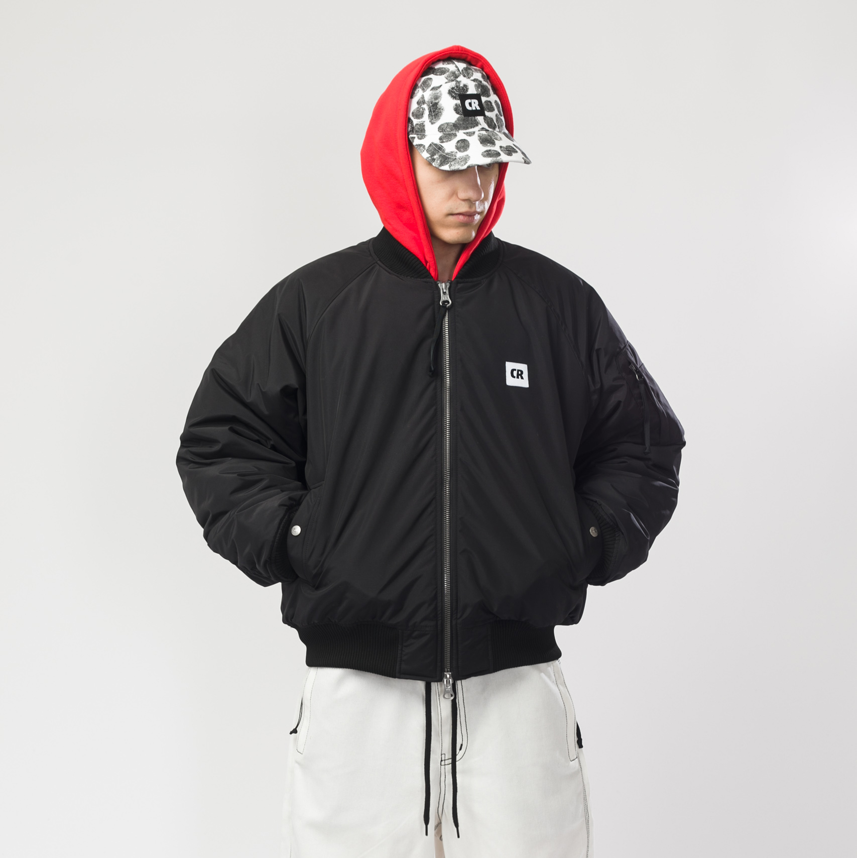 Куртка CODERED Bomber Wide Чёрный