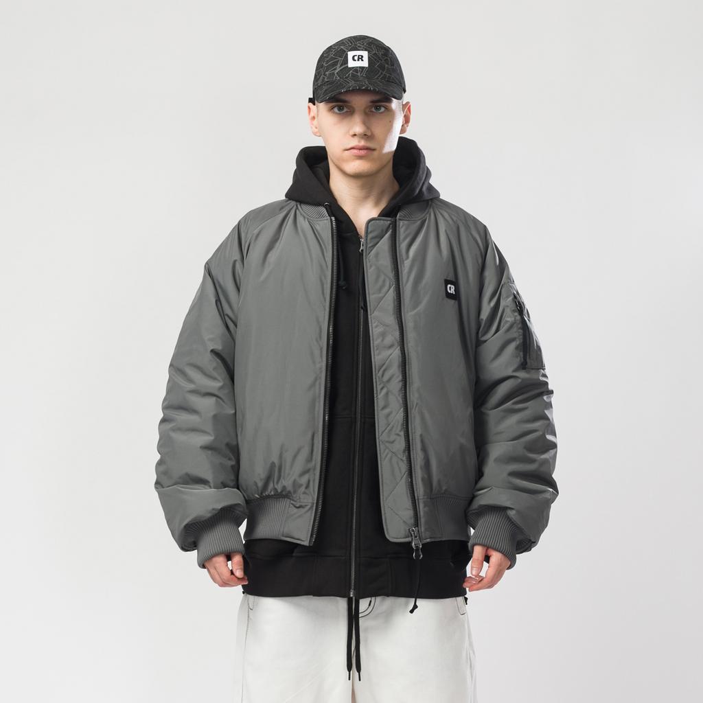 Куртка CODERED Bomber Wide Серый тёмный