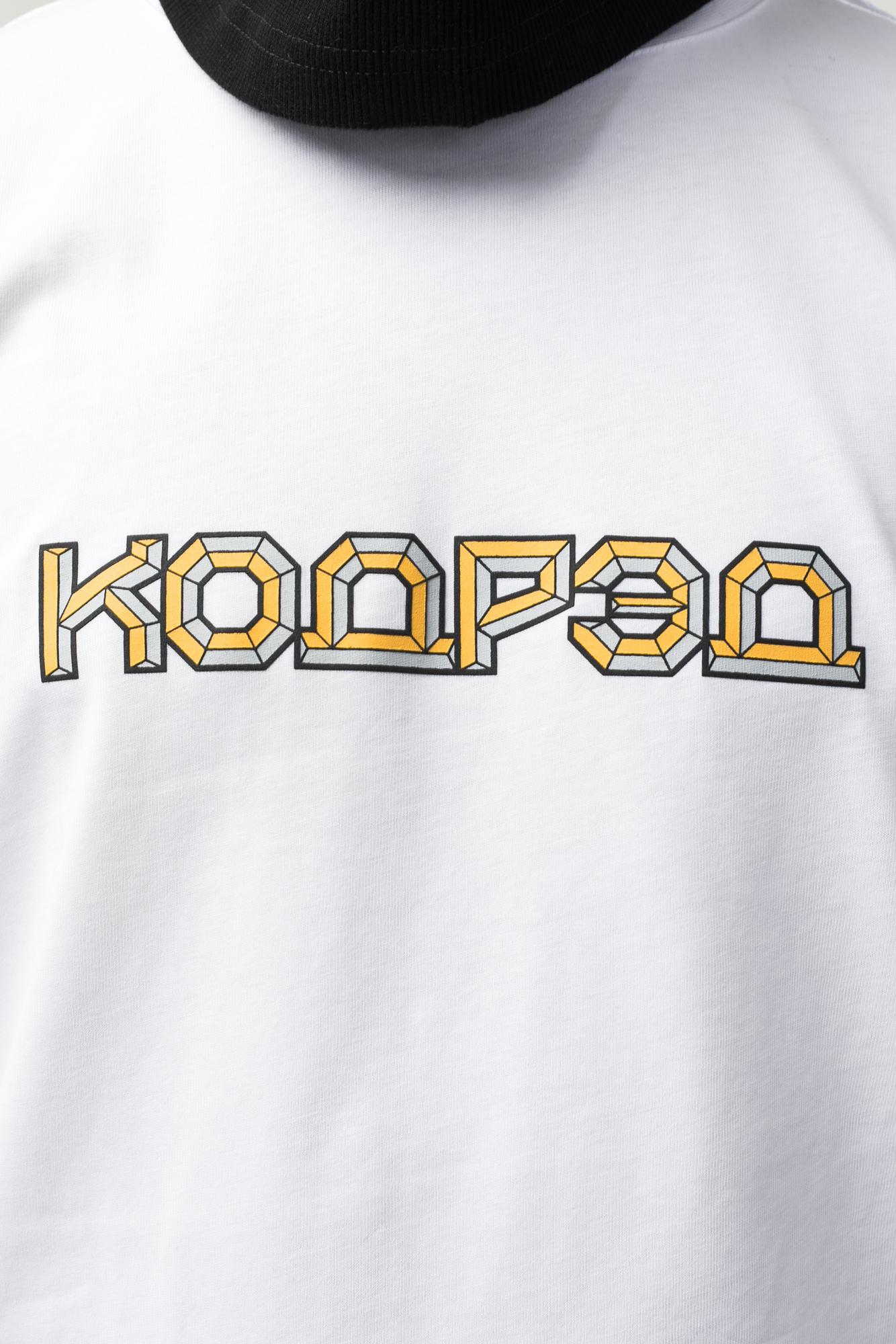 Футболка Regular КОДРЭД × Сидъ Белый