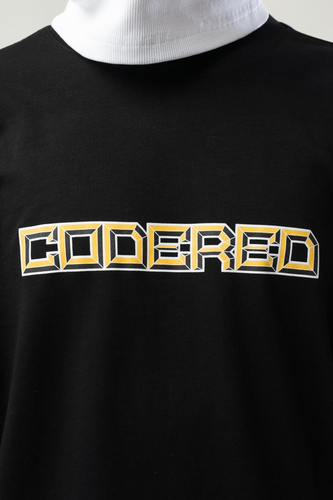 Футболка Regular КОДРЭД × Сидъ Чёрный